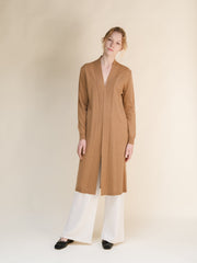 Cashmere Mix Long Cardigan