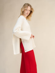 Cashmere Mix Cape Sweater