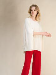 Cashmere Mix Cape Sweater