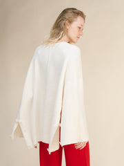 Cashmere Mix Cape Sweater