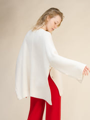 Cashmere Mix Cape Sweater