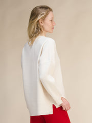 Cashmere Mix Maxi V-Neck