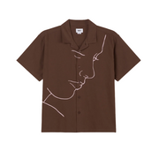 Obey camicia manica corta da uomo Frances 181210430 giava
