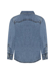 Diesel camicia in denim Ceko manica lunga lavaggio blu