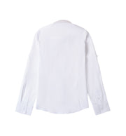 iDo camicia manica lunga in cotone bianco