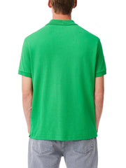 Lacoste polo manica corta 12.12 in piquè verde