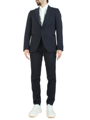 Mulish abito elegante uomo monopetto blu