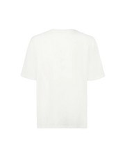 Phobia T-shirt unisex bianca con fulmini blu grigi azzurri PH00107BLGRLB