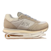 Sun68 scarpa sneakers da ragazza Ally Glitter Mesh Z32403 01 bianco