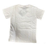 Champion T-shirt manica corta da ragazzo 305979 WW001 WHT bianco