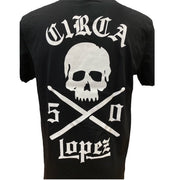 C1RCA T-shirt Lopez da uomo manica corta LTS003 black