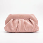 Coconuda Pochette Drappeggiata con Chiusura a Clip