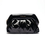 Coconuda Pochette Drappeggiata con Chiusura a Clip