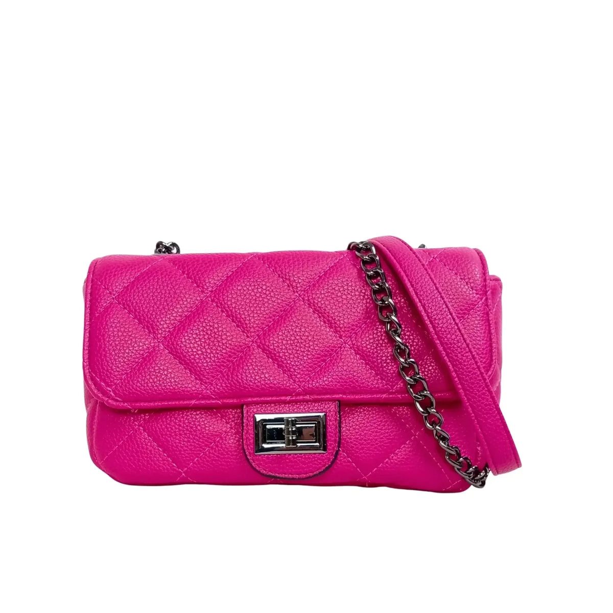 Penelope Pouch Clutch in Ecopelle con Catena