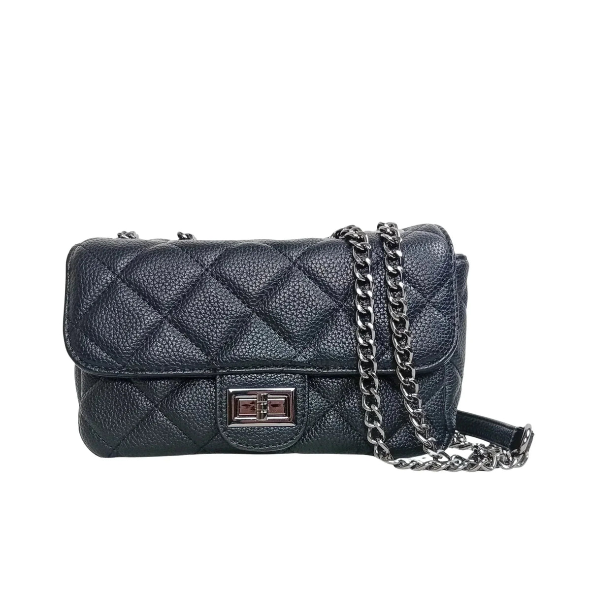 Penelope Pouch Clutch in Ecopelle con Catena
