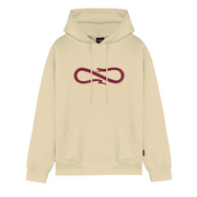 Propaganda felpa con cappuccio da uomo Logo Og 24FWPRFE754-130 osso
