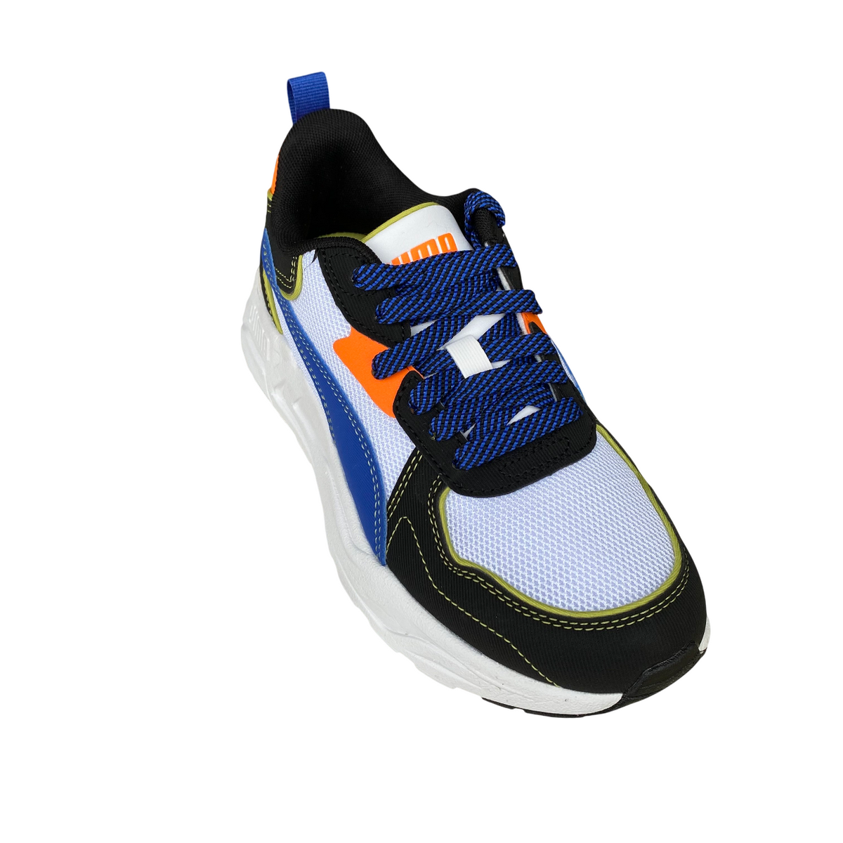 Puma scarpa da ginnastica da ragazzo Trinity Lite Starblitz 400662-02 blianco-blu