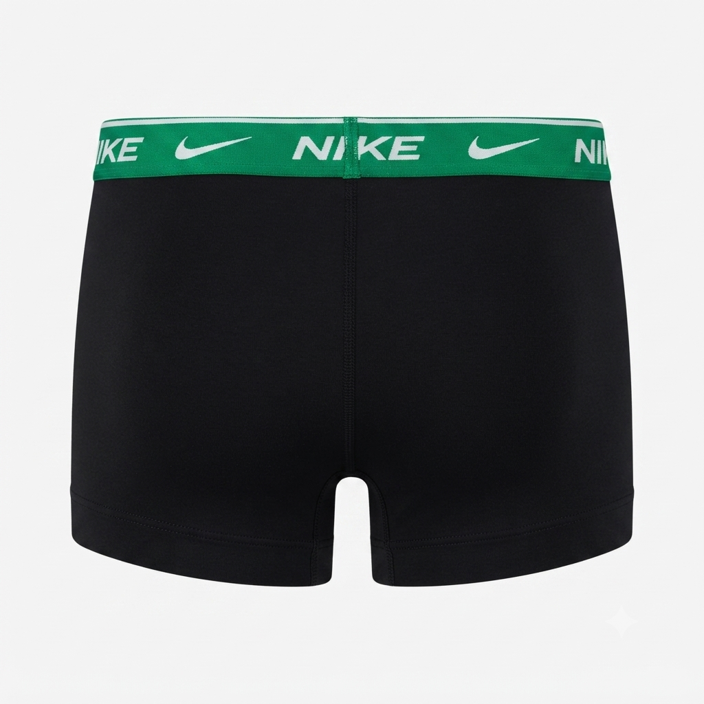Nike Boxer Essential Cotton Stretch KE1284-065 Uomo Nero - Confezione 3 Paia