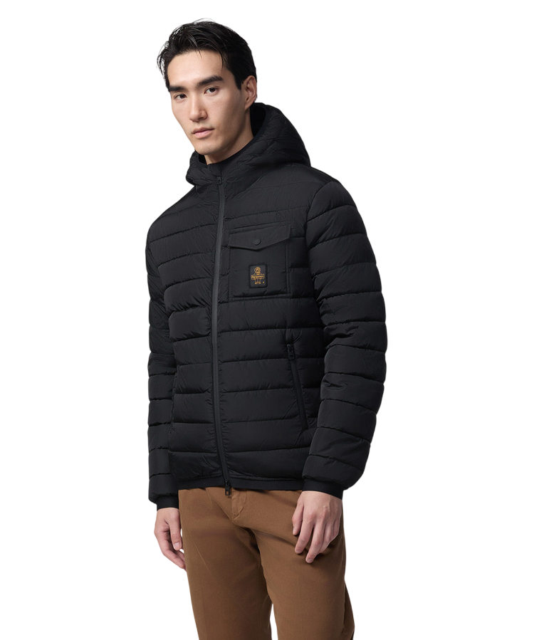 RefrigiWear Josh Jacket G23308NY0185 Uomo Nero - Giubbotto