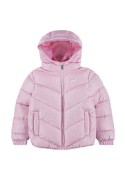 Nike Giubbino Puffer Sportswear ADP con Cappuccio per Bambina 36N074-A9Y rosa