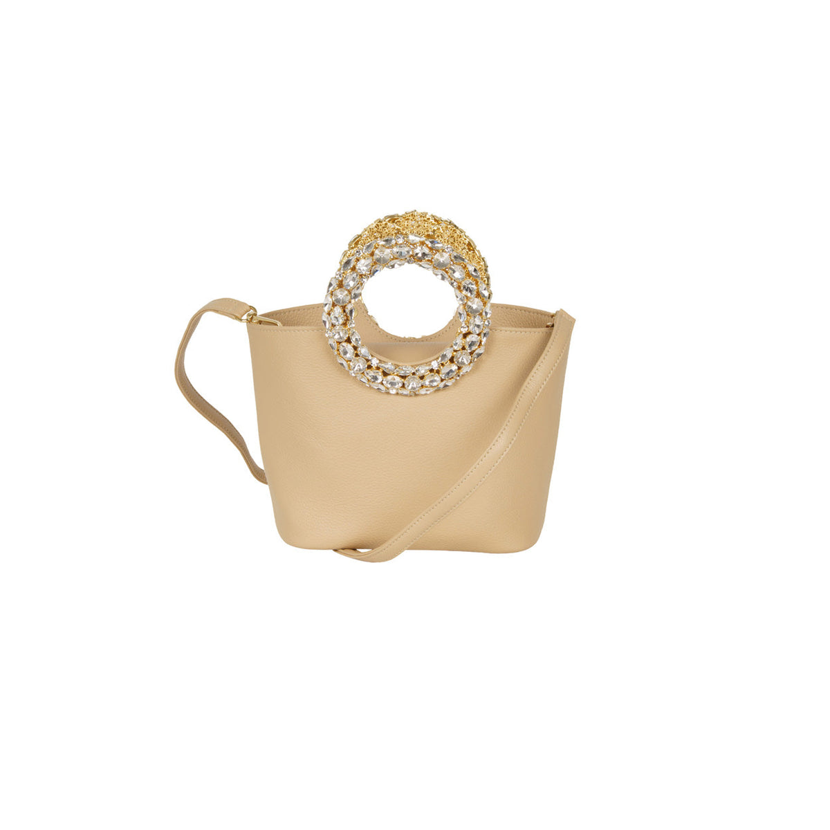 BORSA CIRCLE BEIGE