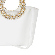 BORSA CIRCLE BIANCA