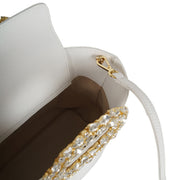 BORSA CIRCLE BIANCA