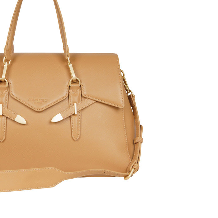 BORSA A MANO YALIS BEIGE