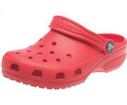 Crocs sandalo sabot da bambini Classic Clog 204536 rosso