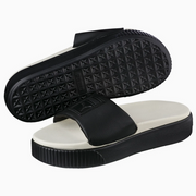 Puma Ciabatta con zeppa Platform Slide 366121 04 black-white