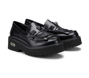 Cult Scarpa Mocassino da donna con borchia Slash 3487 nero