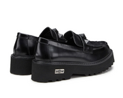 Cult Scarpa Mocassino da donna con borchia Slash 3487 nero