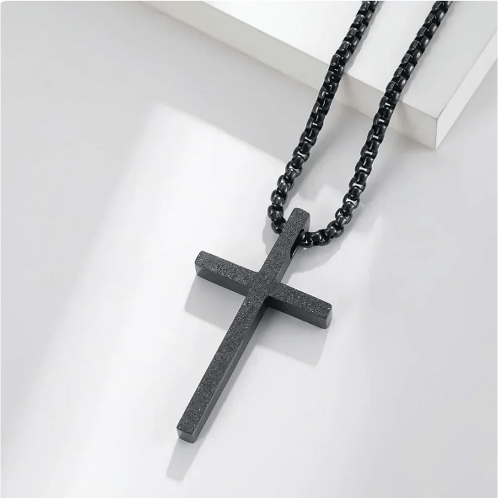 Collana Croce Nera - Fede.