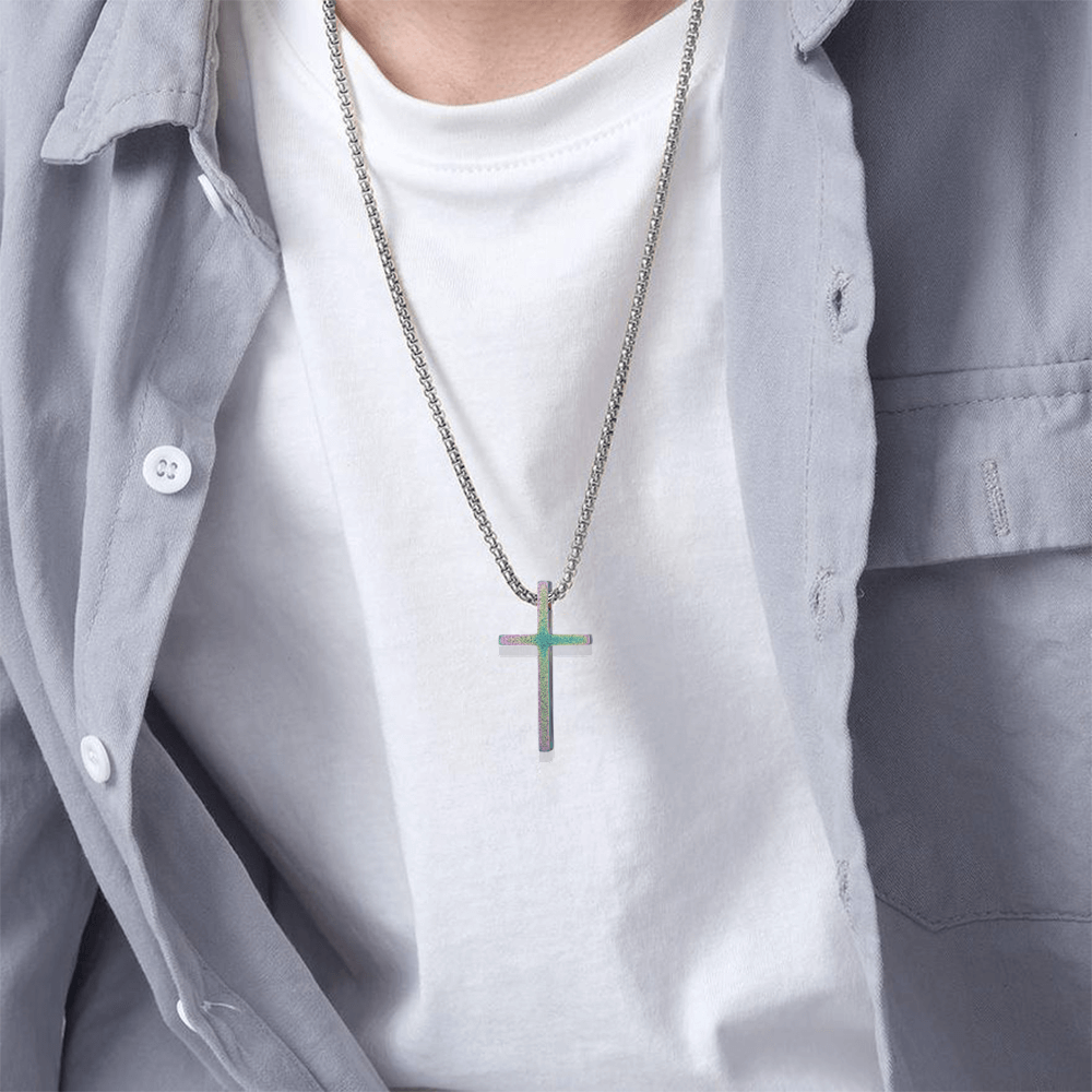 Collana Croce Multicolor - Fede.