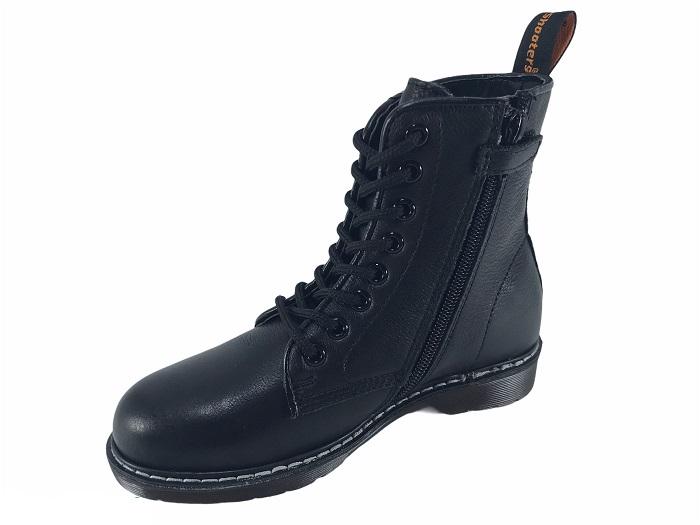 Shooters anfibio da bambina e ragazza Cow Smart S8080-01 nero