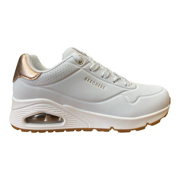 Skechers Uno Golden Air 177094/WHT Donna Bianco - Sneakers Lifestyle