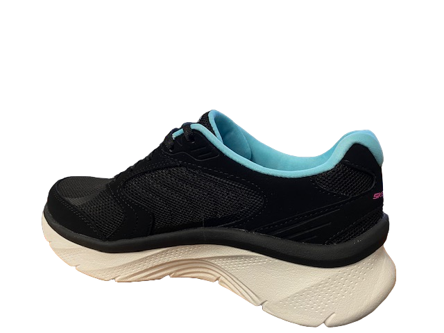 Skechers Arch Fit D'Lux 149686/BKBL Donna Nero Blu - Scarpe Walking