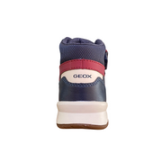 Geox Sneakers alta Junior Perth J367RF 0MEFU C4244 blu-rosso