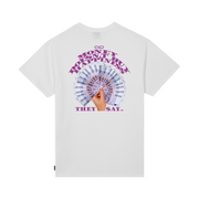Propaganda Maglietta Manica Corta Uomo Happiness 25SSPRTS917 Bianco