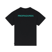 Propaganda maglietta manica corta da uomo Logo Fire 25SSPRTS833 nero
