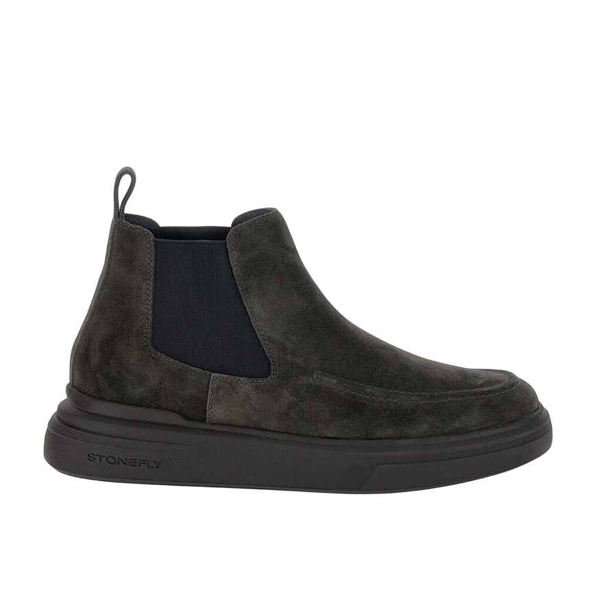 Stonefly Phoenix 4 221595-051 Uomo Grigio Scuro - Stivaletti Chelsea