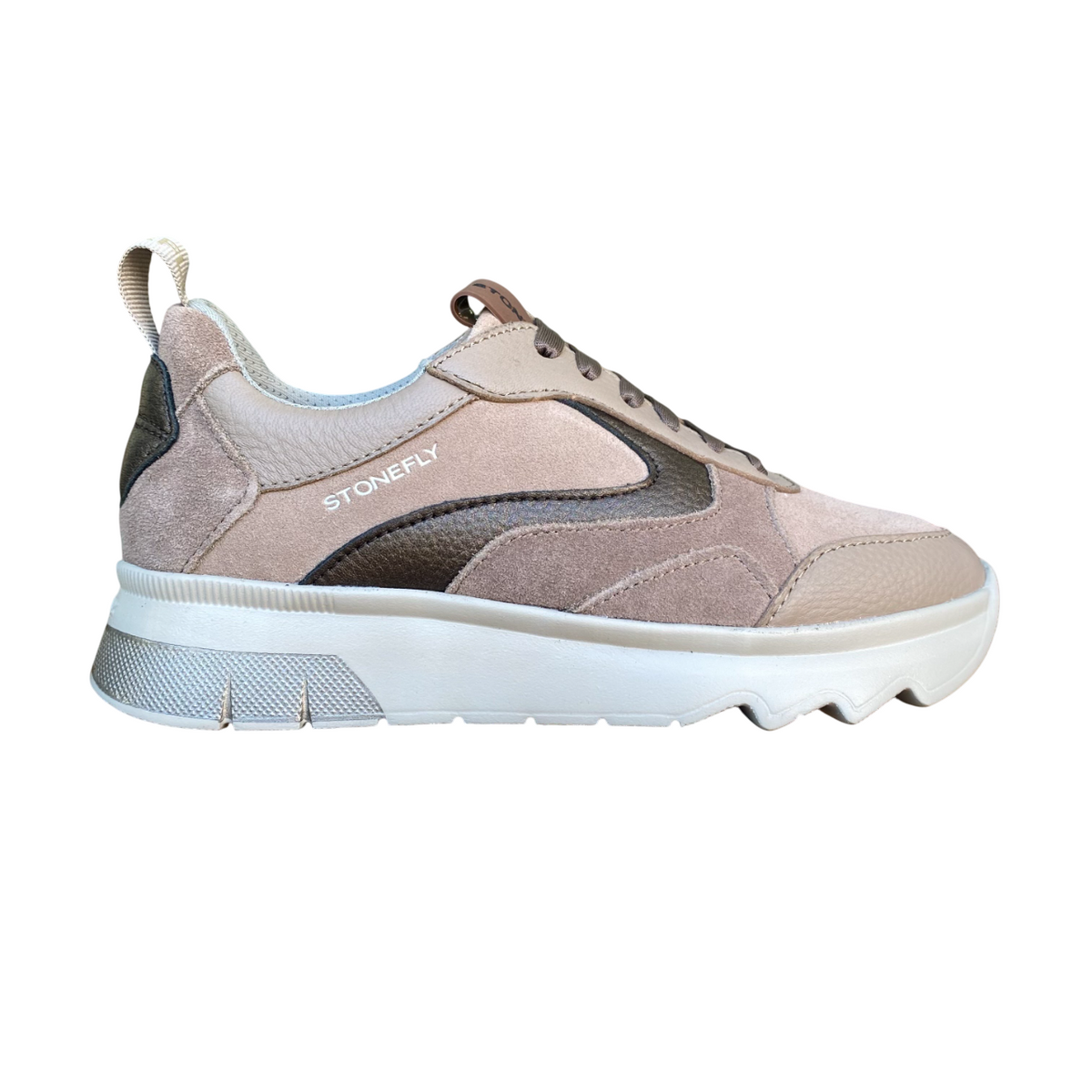 Stonefly Scarpe Allacciate Spock 43 Beige 221711-CPR