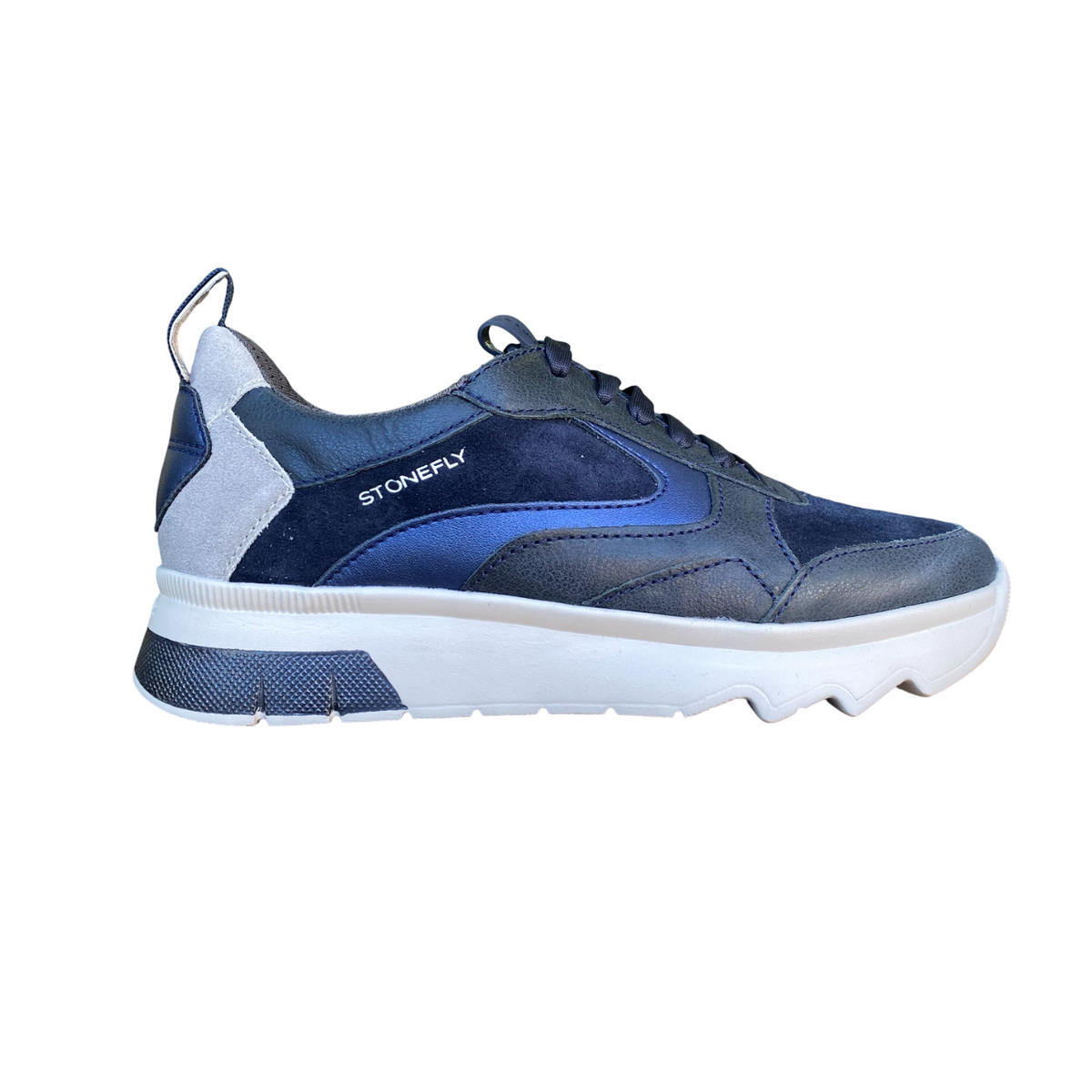 Stonefly Scarpe Allacciate Spock 43 Blu 223121-DW6