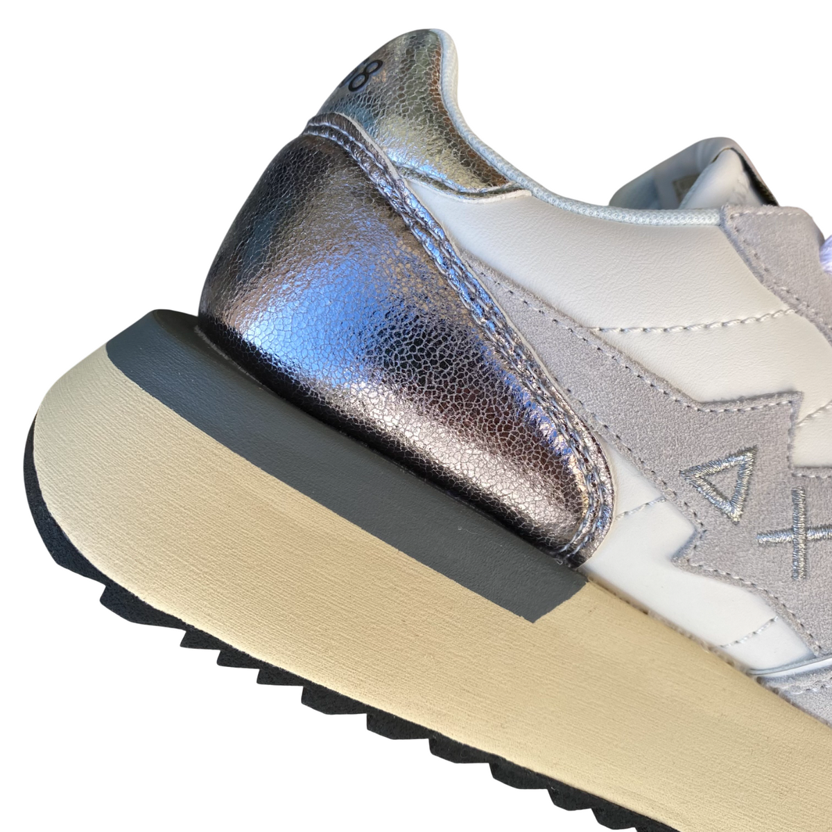 Sun68 Big Stargirl Z45222 01 Donna Bianco - Sneakers Lifestyle