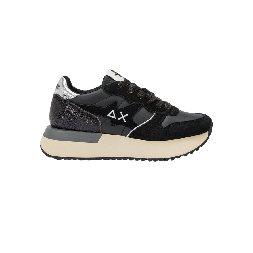Sun68 Big Stargirl Z45222 11 Donna Nero - Sneakers
