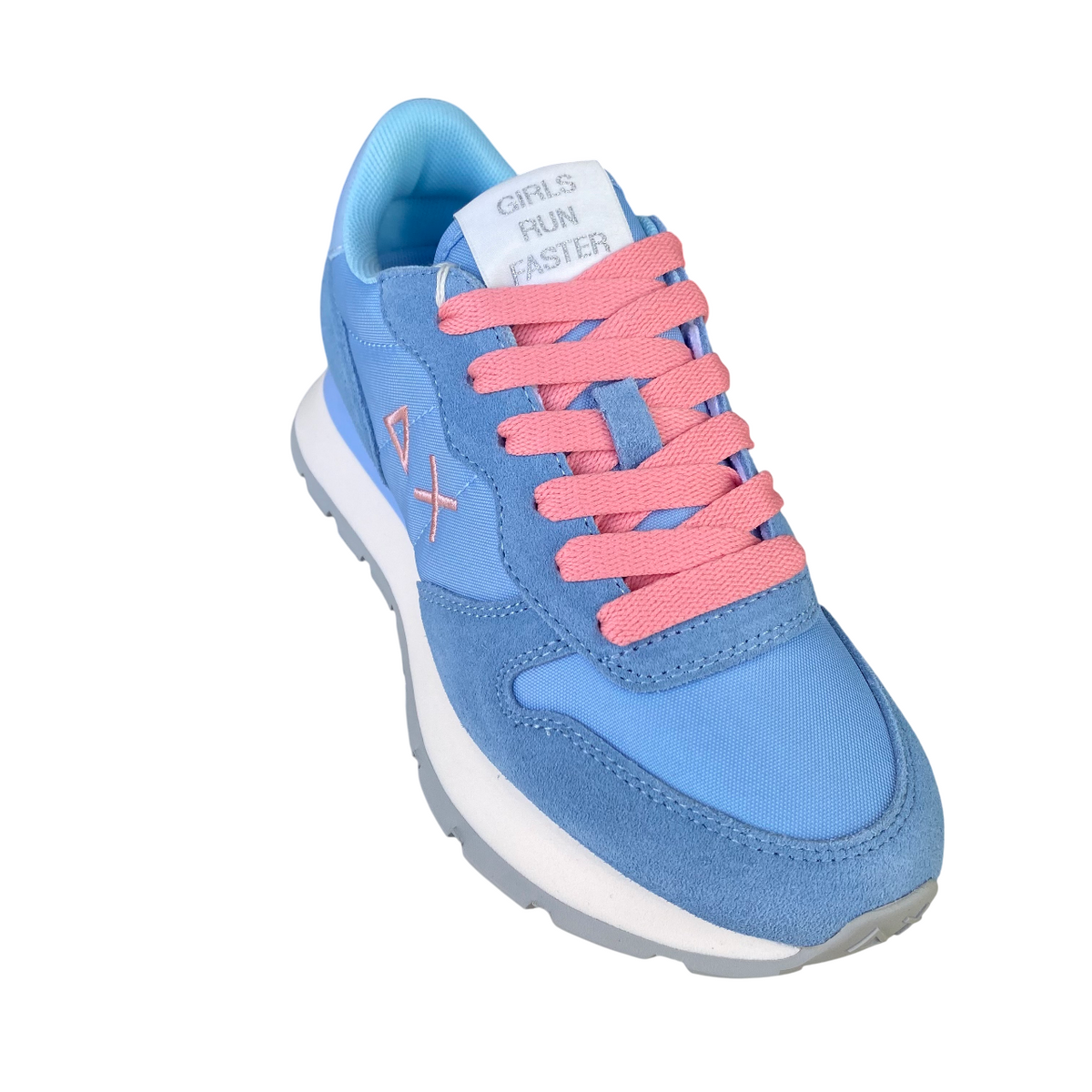 Sun68 scarpa sneakers da donna Ally Solid Nylon z35201 05 azzurro