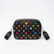 Sweet Years Camera Bag in Ecopelle con Stampa Monogram
