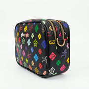 Sweet Years Camera Bag in Ecopelle con Stampa Monogram