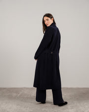 Cashmere Mix Shawl Collar Maxi Cardigan