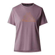 The North Face maglietta manica corta da donna Mountain Athletics Flex NF0A89443OX viola